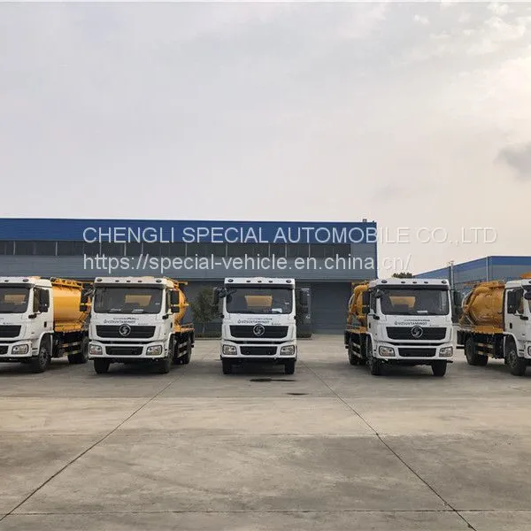 Heavy Duty Dongfeng 4*2 Sewage Cleaning Truck/Vacuum Suction Truck photo-2