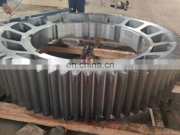 China Hot Sales Factory Manufacturer Metal Gear Wheel Large Gear Ring Girth Gear photo-4