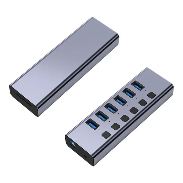 8-port USB Hub, 3 USB3.1-A, 3 USB3.0-A, SD/TF photo-2