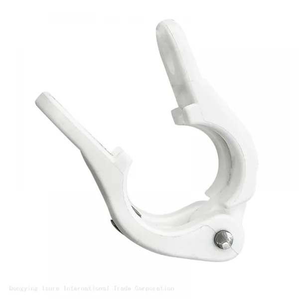 ISURE MARINE High Quality Factory Wholesale White Nylon Adjustable Clamp for 22-28mm photo-4