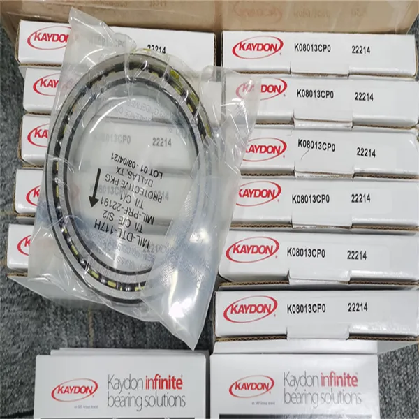 Thin Section Bearing Slim Bearing Kaydon KD040AR0 KB055XP0 NAA15AG0 Angular Bearings photo-2