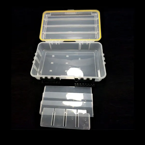 Fishing Tackle Box Waterproof Box Transparent Utility Lure Box Fishing Tools photo-2