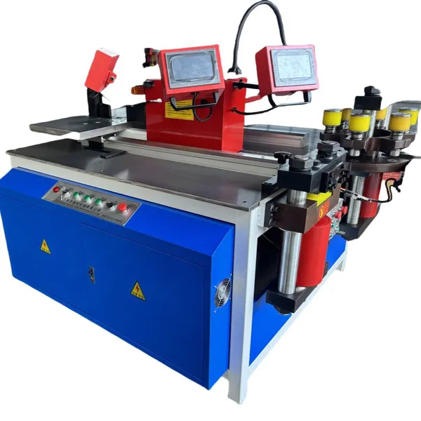 Automatic Servo Turret CNC Three-table Busbar Processing Machine