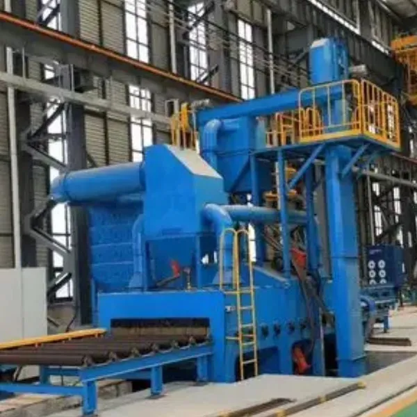 A Professional Through Shot Blasting Machine Used for Cleaning Various Profiles, Etc photo-3