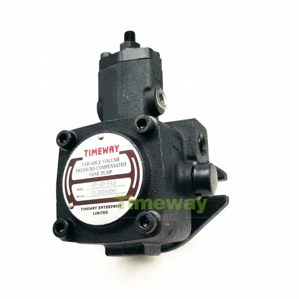 TIMEWAY Hydraulic Oil Pump VP-20-FA3 90L-4 1.5KW Hydraulic Rotary Pump Variable Single Vane Pump With 3-Phase Induction Motor photo-6