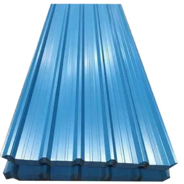 Color Steel Tile Roof Sheet Corrugated Tile Building Factory Iron Corrugated Sheet Galvanized Color Steel Plate photo-2