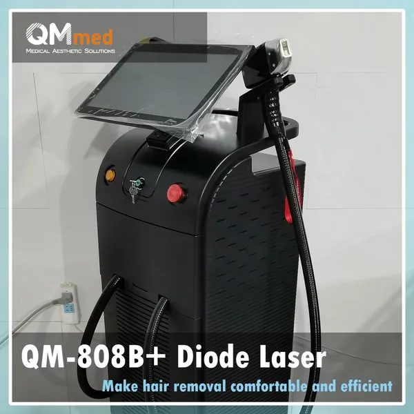 QM-808B+ Triple Wavelength 755nm 808nm 1064nm Diode Laser Hair Removal Machine for Salon photo-4