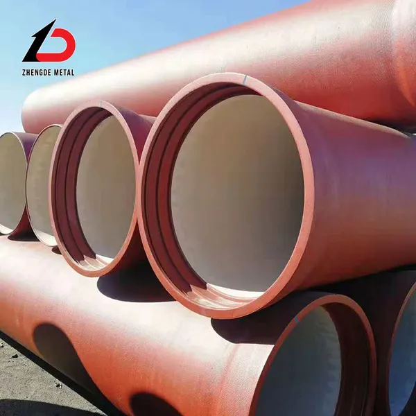 Hight Quality C25 K9 C40 100mm 150mm 200mm 250mm 300mm 450mm 500mm 600mm 700mm 800mm1000mm Ductile Cast Iron Pipe photo-3