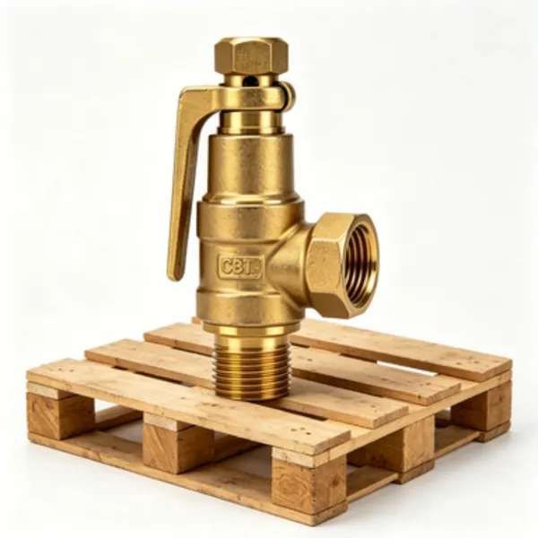 Marine Screw End Boiler Relief Valve CB/T3192-1983 Bronze Body photo-5