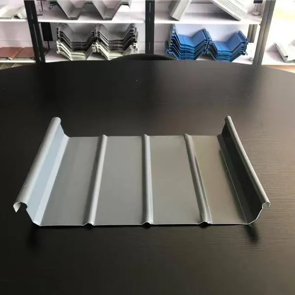 Qianghuang 430 Thickened Standing Seam Aluminum-magnesium-manganese Alloy Panels for Steel Structure Roofing