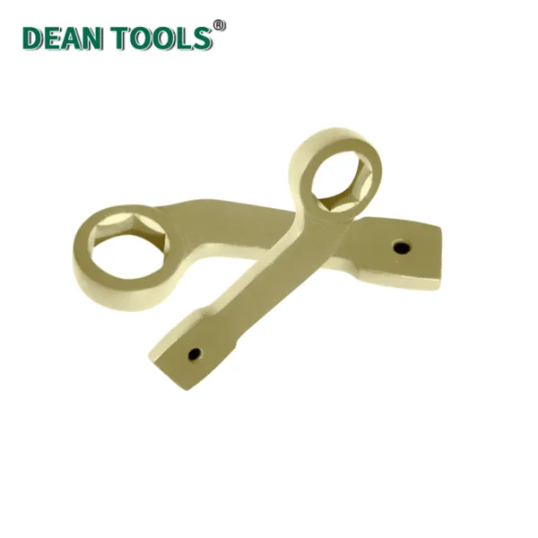 Non-Sparking Bent Striking Hexagonal Wrench Explosion Proof Beryllium Copper Alloy / Aluminum Bronze Alloy Tool photo-3