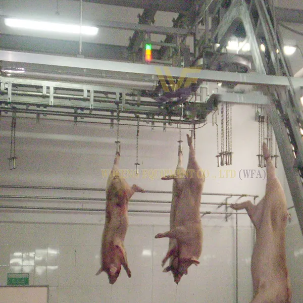 High Capacity Full Pig Slaughter Line Swine Abattoir Equipment Hog Butcher Machine USDA Conveyor Specialized Plant