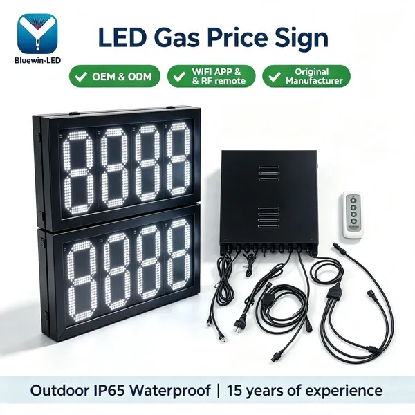 8inch Outdoor IP65 Outdoor Led Gas Pirce Sign