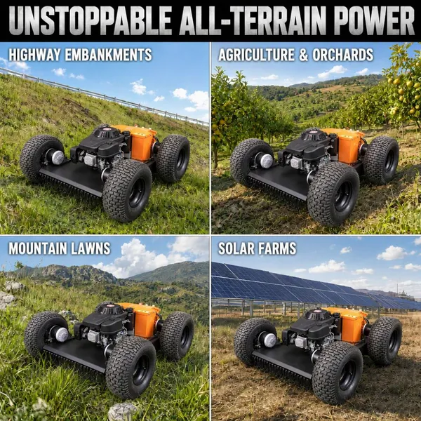 Weed-Controlling Lawn Mower Low Fuel Consumption CE Lawn Mower For Grass Cutring Golf For Resorts & Hotels photo-2