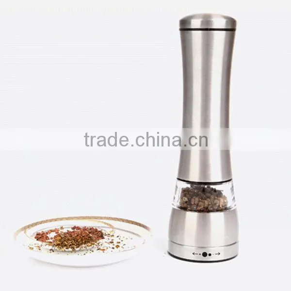 Premium Food Large Capacity Safe Salt Pepper Grinder Set With Battery Operated Electric Quality Choice photo-3