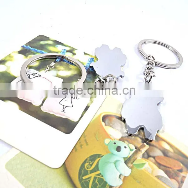 Cartoon Characters Key Chain Samples Steel Wire Keychain photo-3