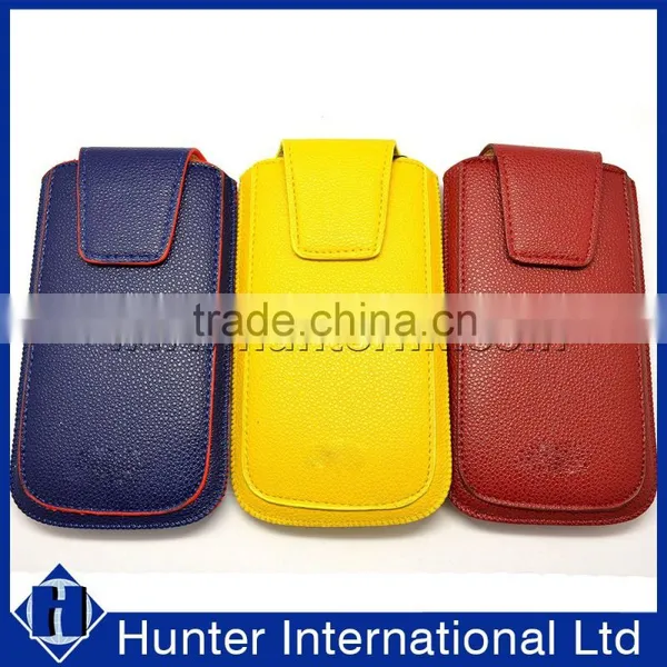 Flip Leather Pull Up Sleeve For Samsung I9600 photo-2