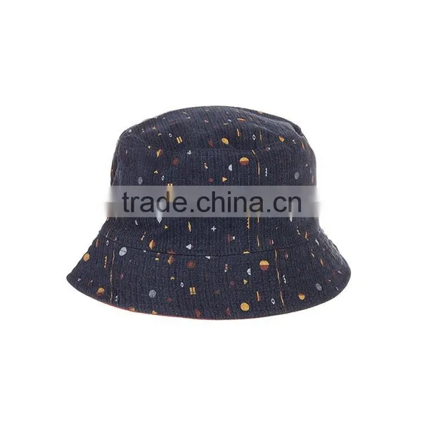 Fashion Floral Print Cheap Tie Dyed Bucket Hat photo-4