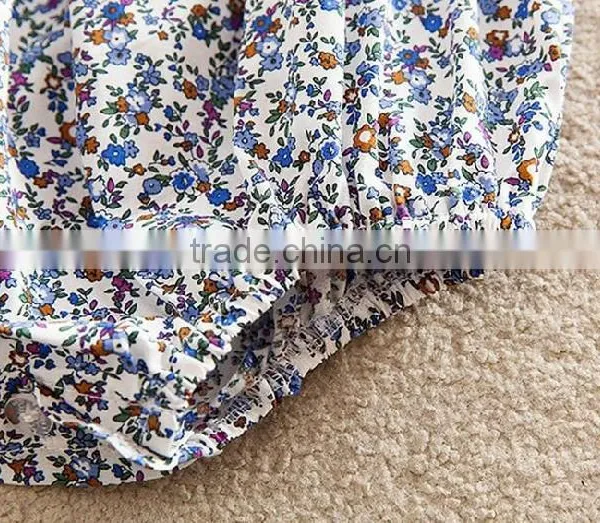 INS Infant Floral Baby Rompers Cap Sleeve Lace Flower Toddlers Romper Suit photo-4