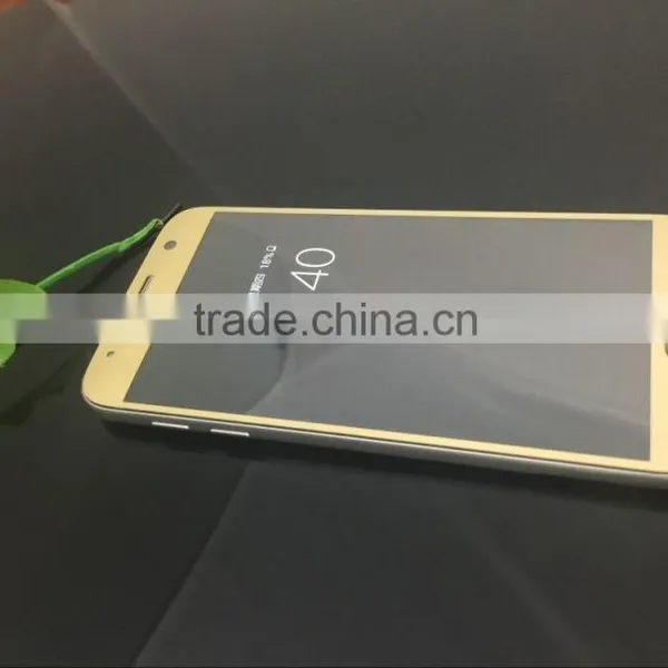3D Full Cover Silk Screen Print Edge to Edge Tempered Curved Glass Sreen Protector for Samsung S7 photo-3