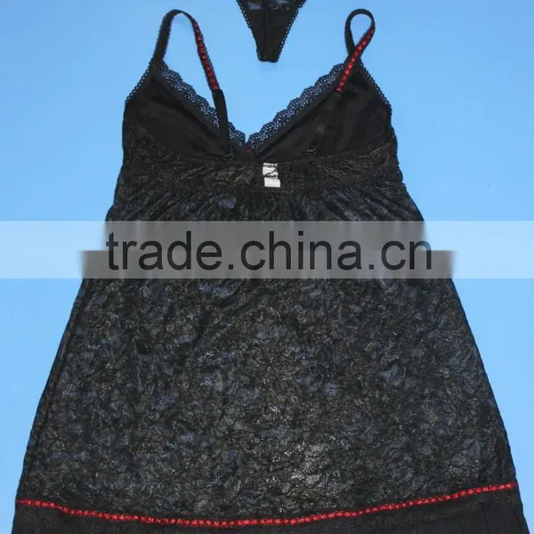 Sex Babydools Clothes,2016 Hot Unique Sexy Girls Babydoll Nighty photo-6