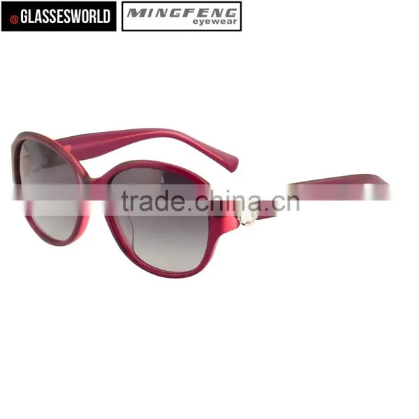 Popular Brand Acetate Sunglasses Anti UV 400 Sunglasses Made in China photo-3