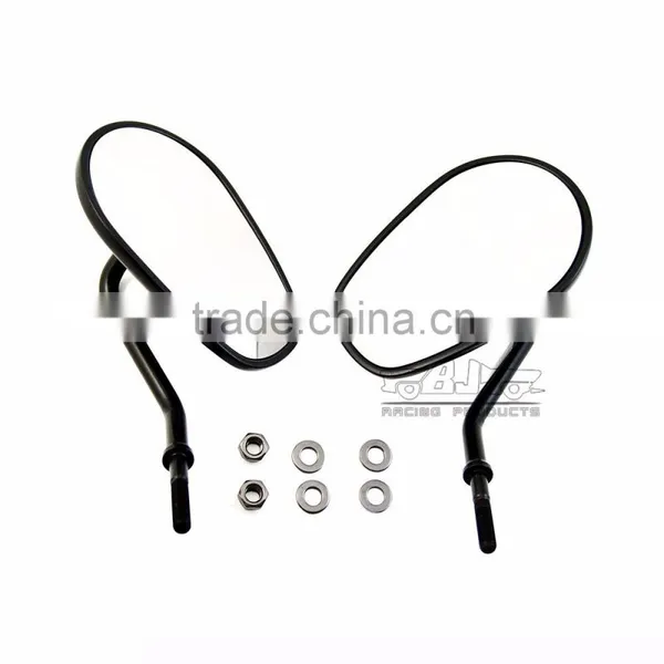 BJ-RM-062 New Style Universal CNC Billet Aluminum Black Motorcycle Mirror for Harley Sportster 883 photo-2