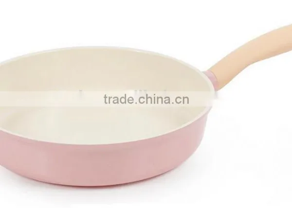 8pcs Pink Aluminum Non-stick Press Cookware Set Kitchen Used Fry Egg Pizza Pan Skillet Saucepan Cooking Pot Sauce Pot photo-3