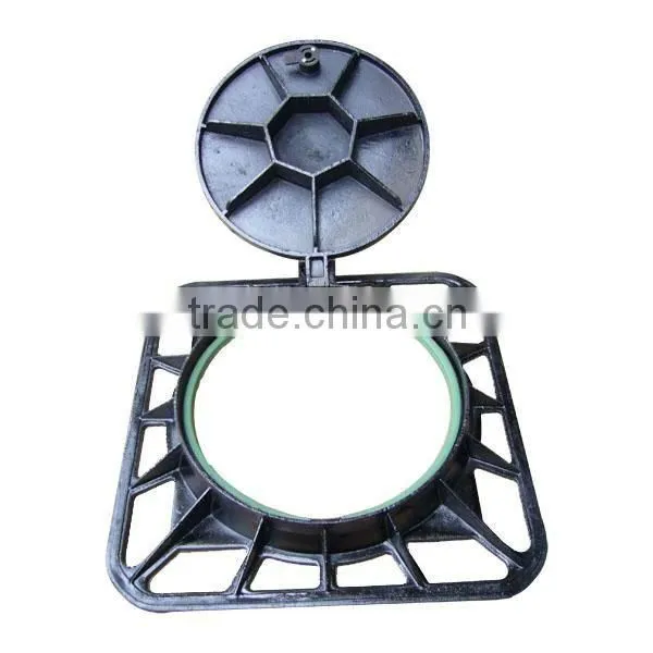Sand Casting Ductile Cast Iron Square Manhole Covers