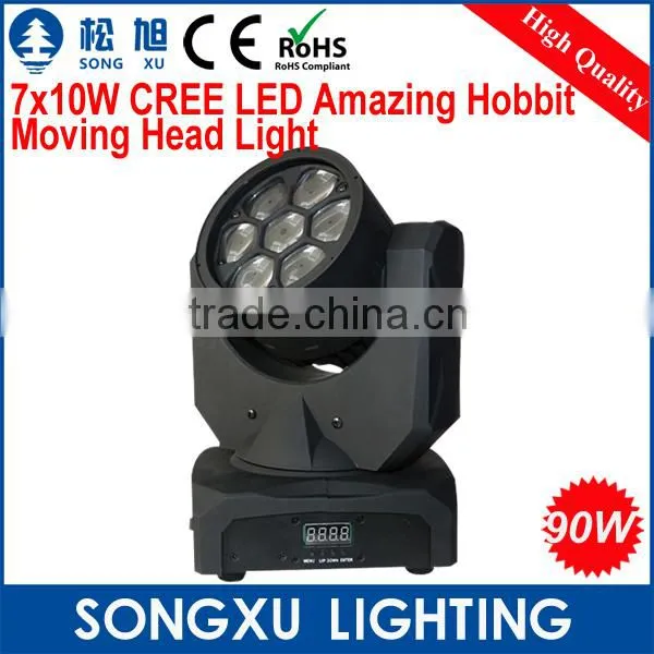 Competitive Price Brightness 7x10w Cree Beamled Hobbit Led Moving Head Quality Choice photo-5