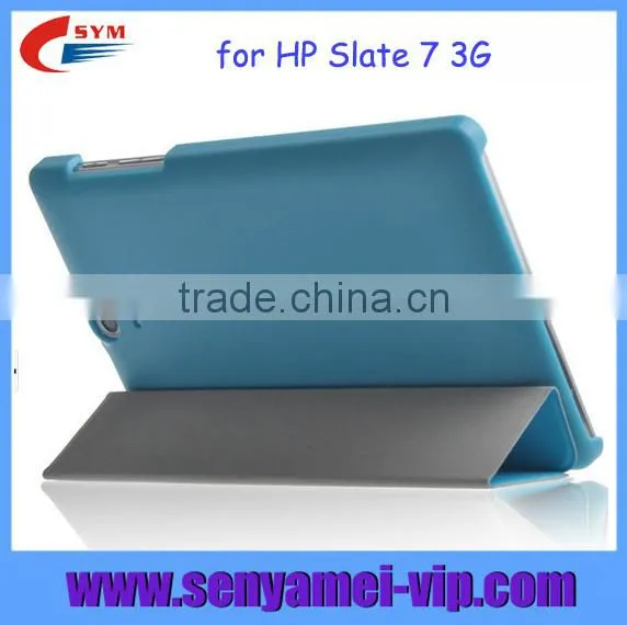 Hot Sale Case Cover for hp Slate 7 3G With PC Back Cover, Flip Case Cover for hp Slate 7 photo-2
