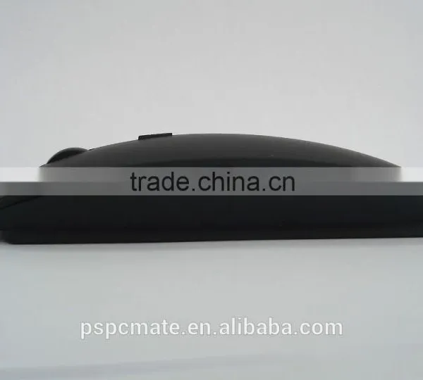 Black Rubber Finish Flat and Hot-selling 2.4G Wireless Mouse for Laptop photo-3