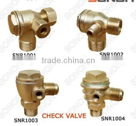 Brass Check Valve for Air Compressor/brass Check Valve Price photo-2