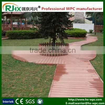 Solid Design in 146*17mm Size Composite Deck With Good Price Wood Plastic Composite Decking Floor photo-2