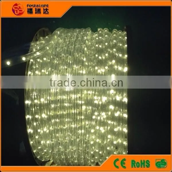 Christmas Lights of Steady LED Rope Lights( 2wires) for Holiday photo-4