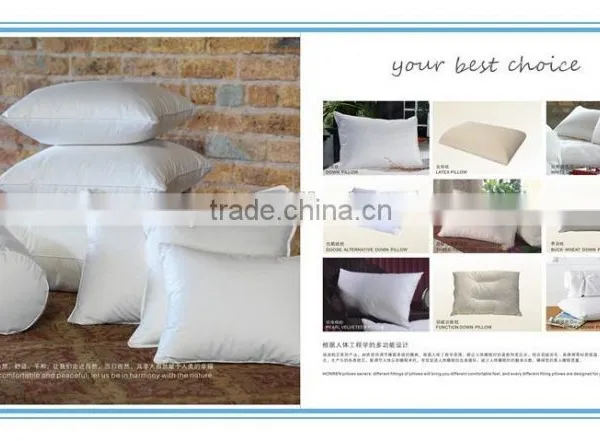 New Arrival Product Wholesale Cheap 2-4cm White Duck Fether Pillow photo-3