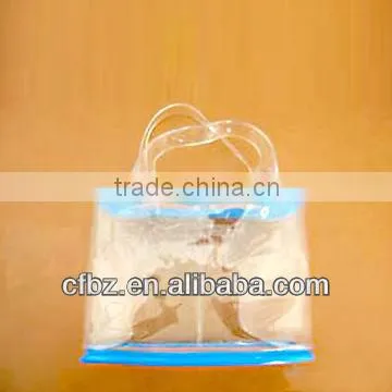 environment-friendly bags Clear Soft PVC Shopping Bags