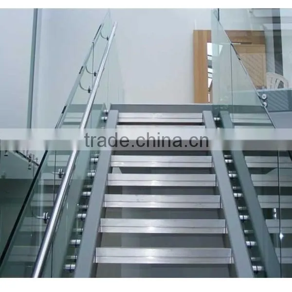 AISI 316 Threaded Standoff/ Rubber Standoff Pins for Indoor Stair Glass Railing Designs photo-2