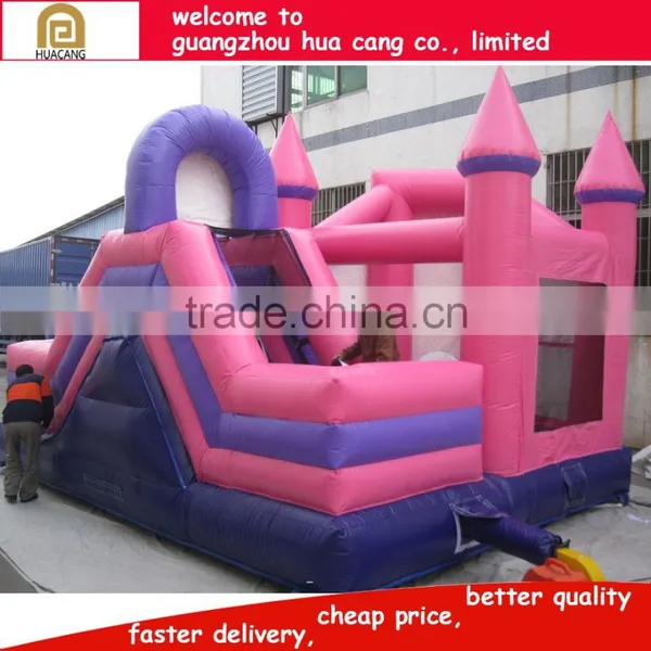 Cartoon Theme Brighted-color Inflatable Bouncer With Slide photo-3