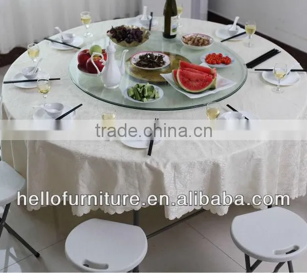 plastic round folding tables for restaurant or party