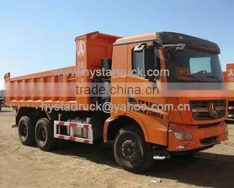 Beiben or North Benz Minig Dump Truck V3 25ton 340HP 6x4 With Low Price ND32500B50J7/1203