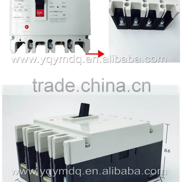 China Magnetic Circuit Breaker Mccb
