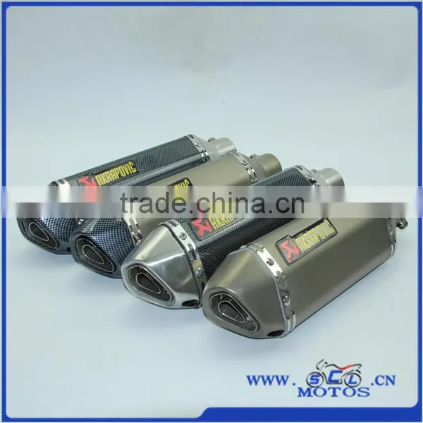 SCL-2015110042 Stainless Steel ATV Akrapovic Exhaust Muffle Pipe With Top Quality Quality Choice