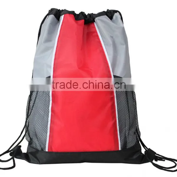 Promotion Polyester & Mesh Drawstring Bag Backpack for Wholesale Supplier's Choice photo-2