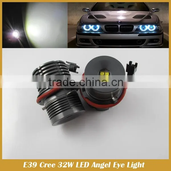 Angel Eye LED Lights Halo Rings 32W Bulbs E39 E60 E53 E63 645ci photo-4