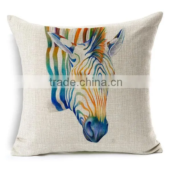 Chinese 3d Zebra Print Home Cushion photo-3