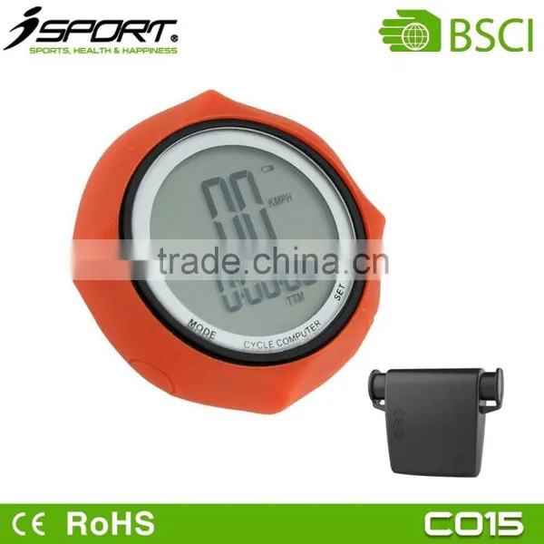 Waterproof LCD Display Electric Wireless Cycle Speedometer Sensor With Backlight photo-4