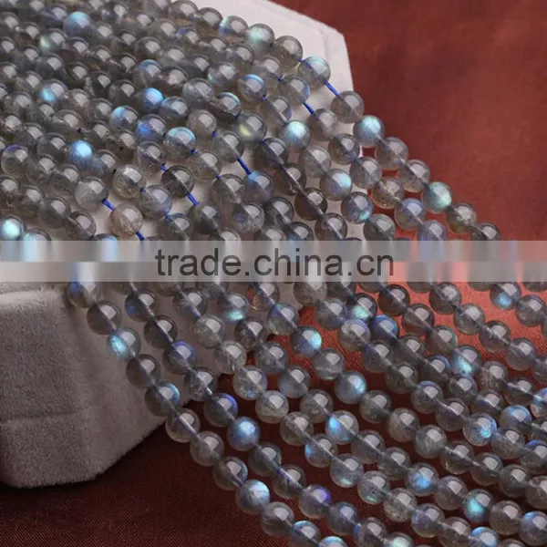 Gemstone Crystal Beads Wholesale 4567A Blu Ray Moonlight Stone Semi Finished Grey Stone DIY Handmade Jewelry photo-2