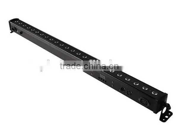 CE&RoHs Certificate Excellent Color Mixing LED Bar 24*0.75W RGB Wall Washer LED Light photo-4