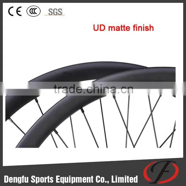 Dengfu Carbon Clincher Wheels 50mm for 27.5er Mountain Bicycle Frame photo-3